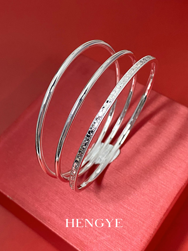 银999两光一CNC手镯